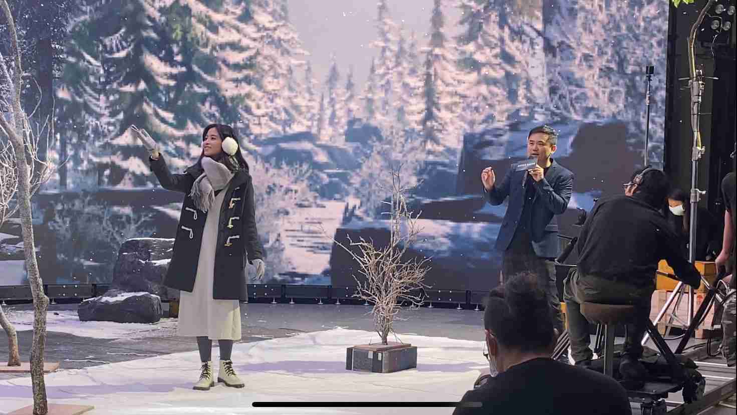 银河集团以ALED先进显屏技术，，，与金马奖视觉特效团队“再现影像”携手合作打造LED虚拟摄影棚，，，提供沉浸式表演体验，，并精简拍摄成本与时间