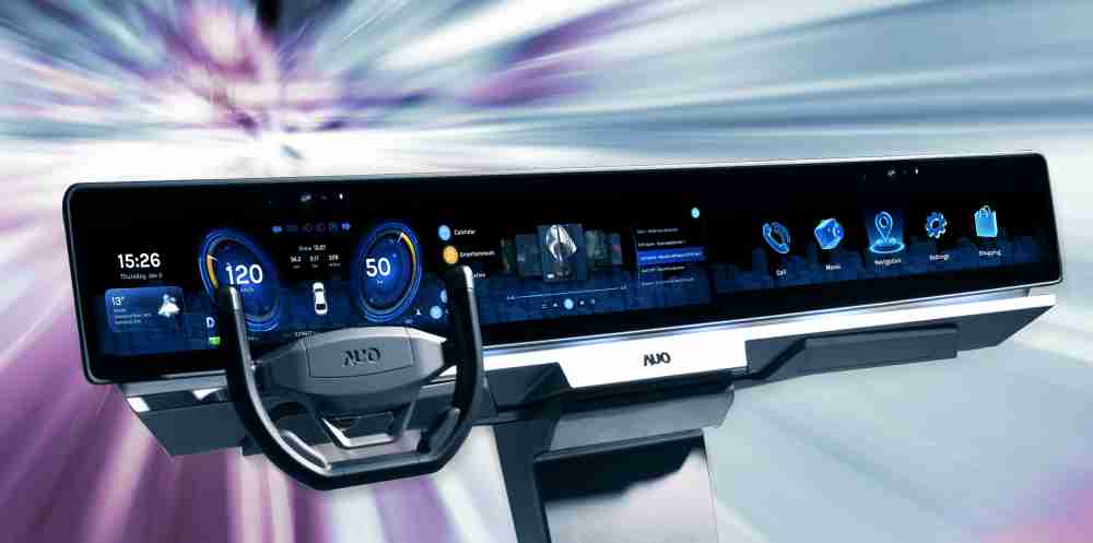 银河集团开拓前瞻显示技术创新应用，，，结合优异整合设计能力，，开发智能车载FIDM Plus一体化显示方案，，让驾驶操作与车内娱乐体验再进化