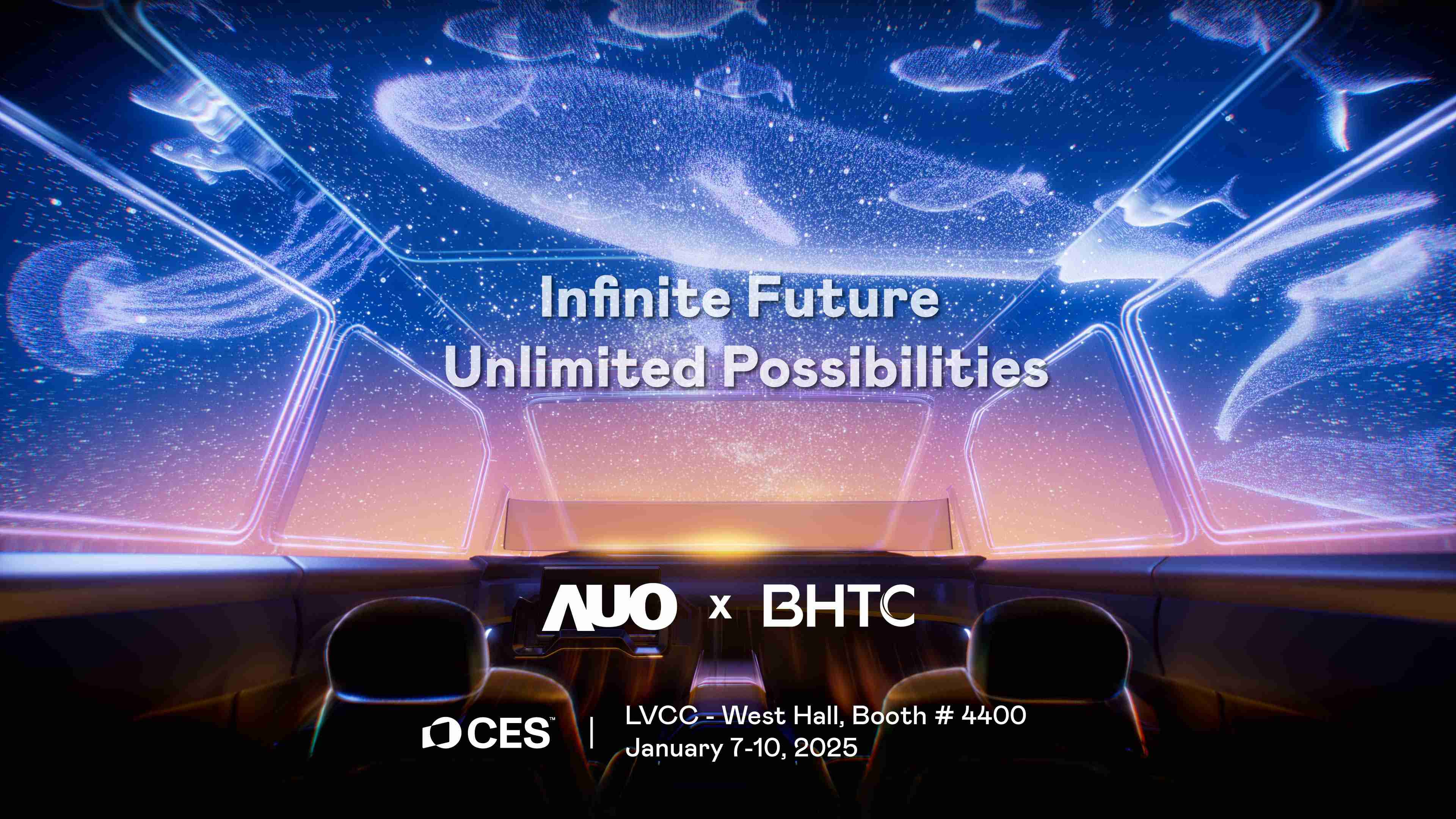 银河集团以Infinite Future, Unlimited Possibilies为主题，，，，联合BHTC于CES 2025扩大规模展出