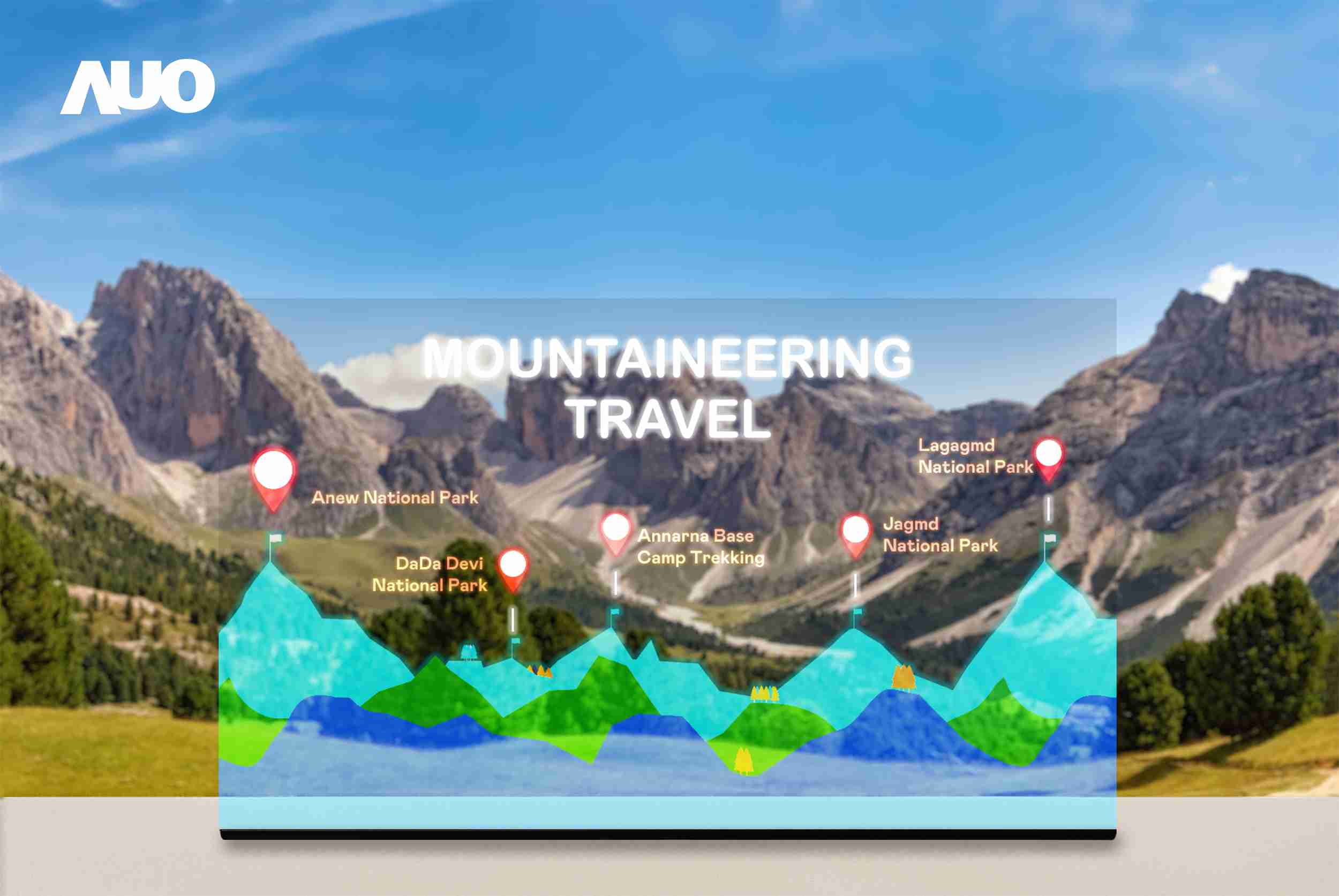 银河集团展示全球单片尺寸最大(*)42吋透明Micro LED显示器拼接而成的〝64吋透明Micro LED显示器〞，，，具备高透明度、、1,000 nits高亮度、、、、广色域、、、、采用三边无边框的无缝拼接等多重特色，，呈现超高清、、、、细腻画质而不遮挡后方视觉，，满足层峰需求，，，可广泛运用于零售、、、艺术展览或商业空间等场域